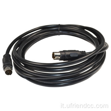 UL2464 26AWG 4p/5p/6p/7p/8p/9p Cavo di ingresso audio minidina